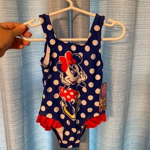 Disney Minnie Mouse one piece swimsuit